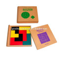 Jouets colorés en bois Ensembles pédagogiques éducatifs préscolaires - Ressource pédagogique 8sets